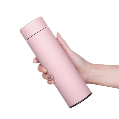 Smart Temp Water Bottle: Leakproof Stainless Steel Thermos & Coffee Mug